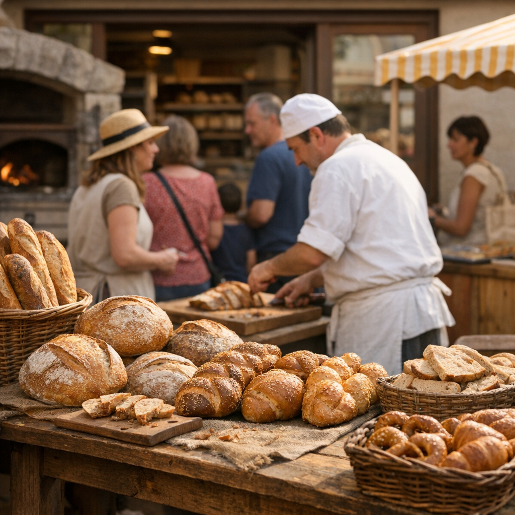 Saveurs et savoir-faire : la Fête du pain comme repère local