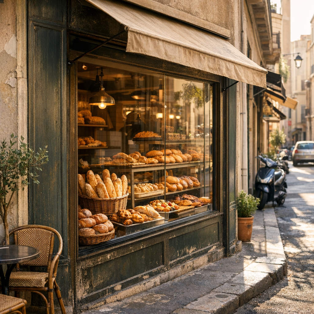 La Boulangerie du chemin de Gibbes se repère : pain et Matériel