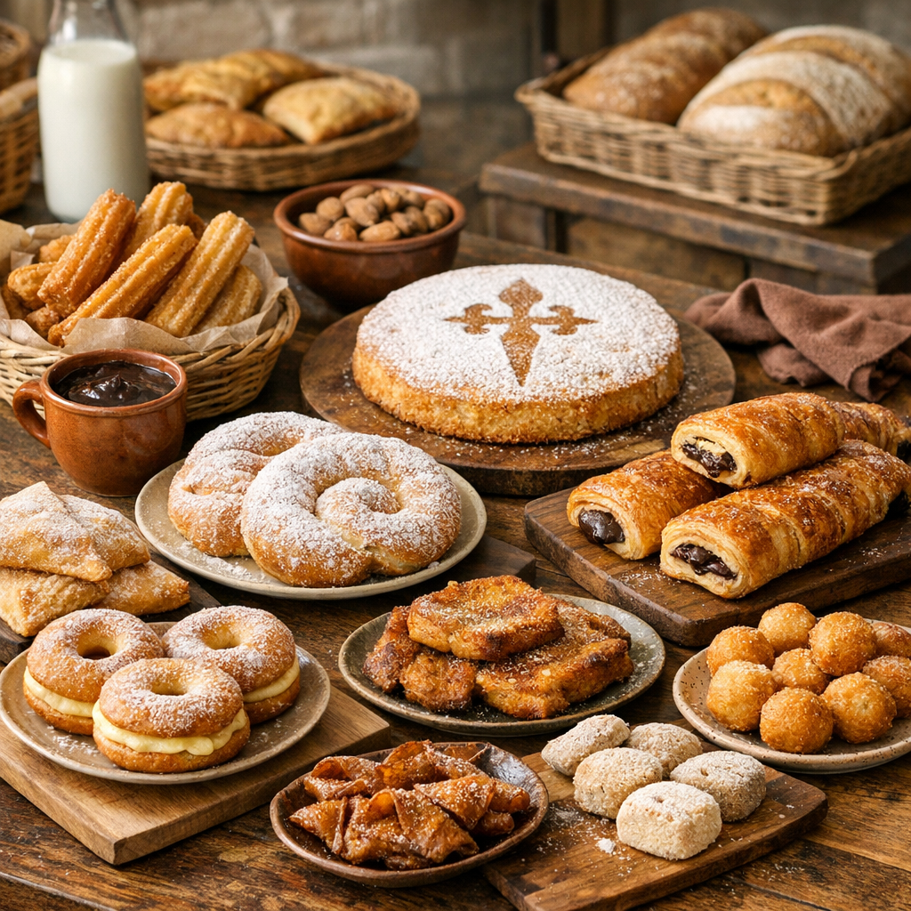 Les spécialités de boulangerie espagnole à reconnaître