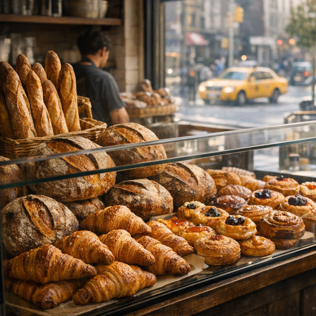 La boulangerie aux États-Unis révèle 9 repères gourmands