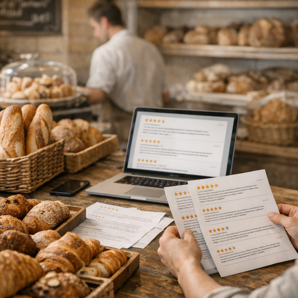 Avis clients, pains et pâtisseries : comment lire les retours sans les surinterpréter