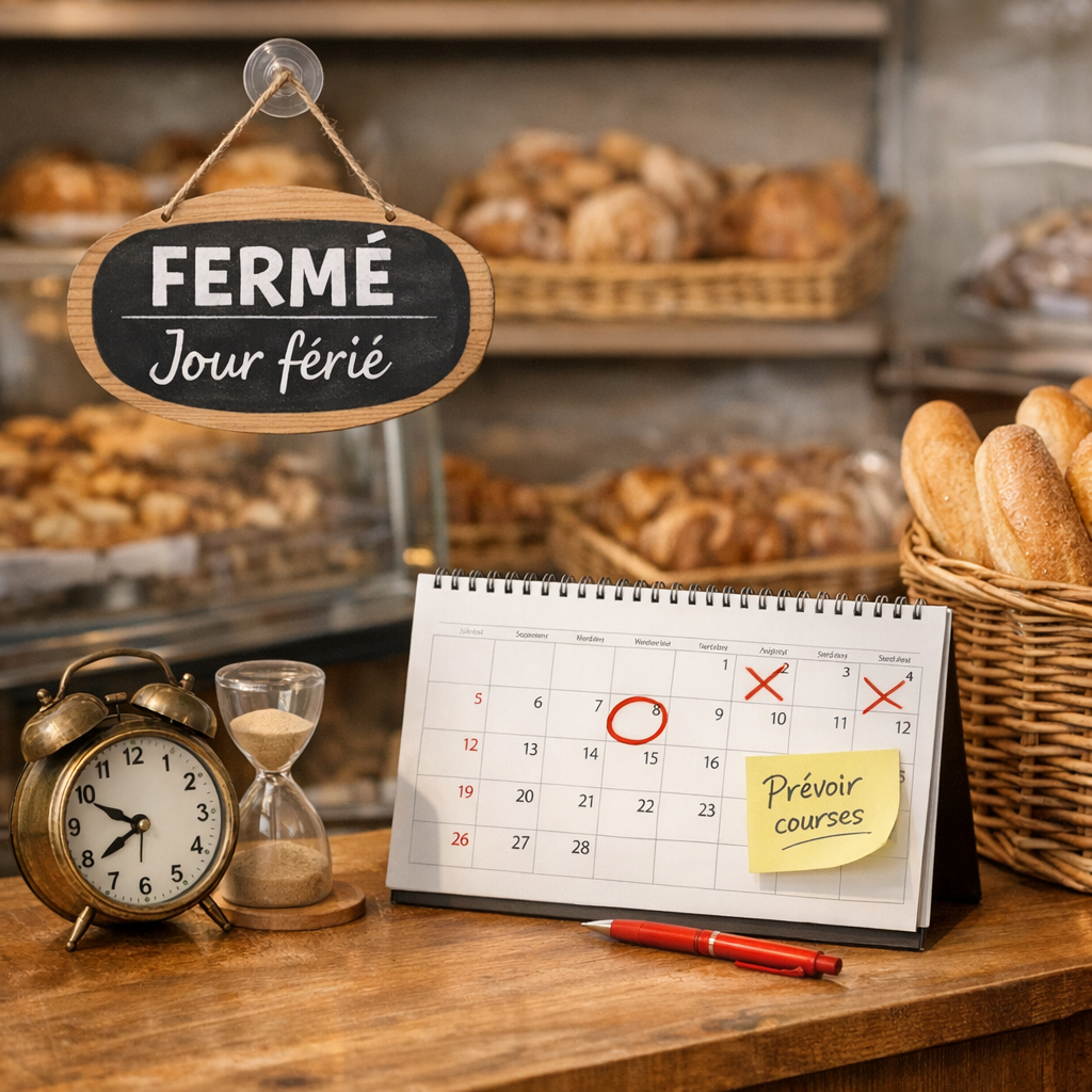 Horaires, jours fériés et méthode simple pour éviter les mauvaises surprises