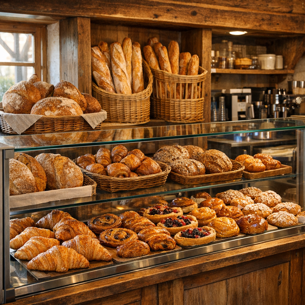 La Boulangerie à Sainte-Croix-en-Plaine propose pains et pâtisseries