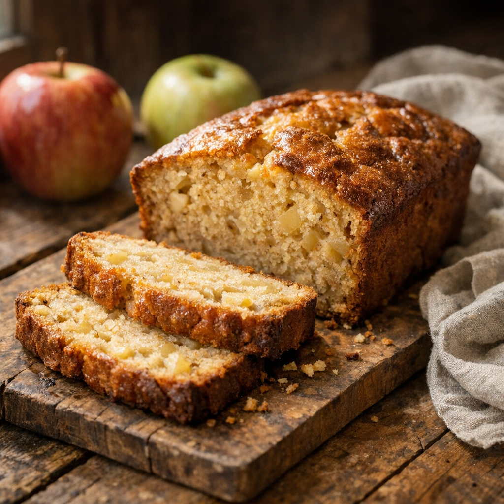 Ce Cake aux pommes extra moelleux se prépare comme chez grand-mère