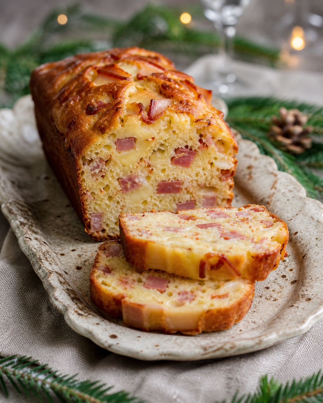 Ce cake salé de Noël met le Pays Basque à l’apéro