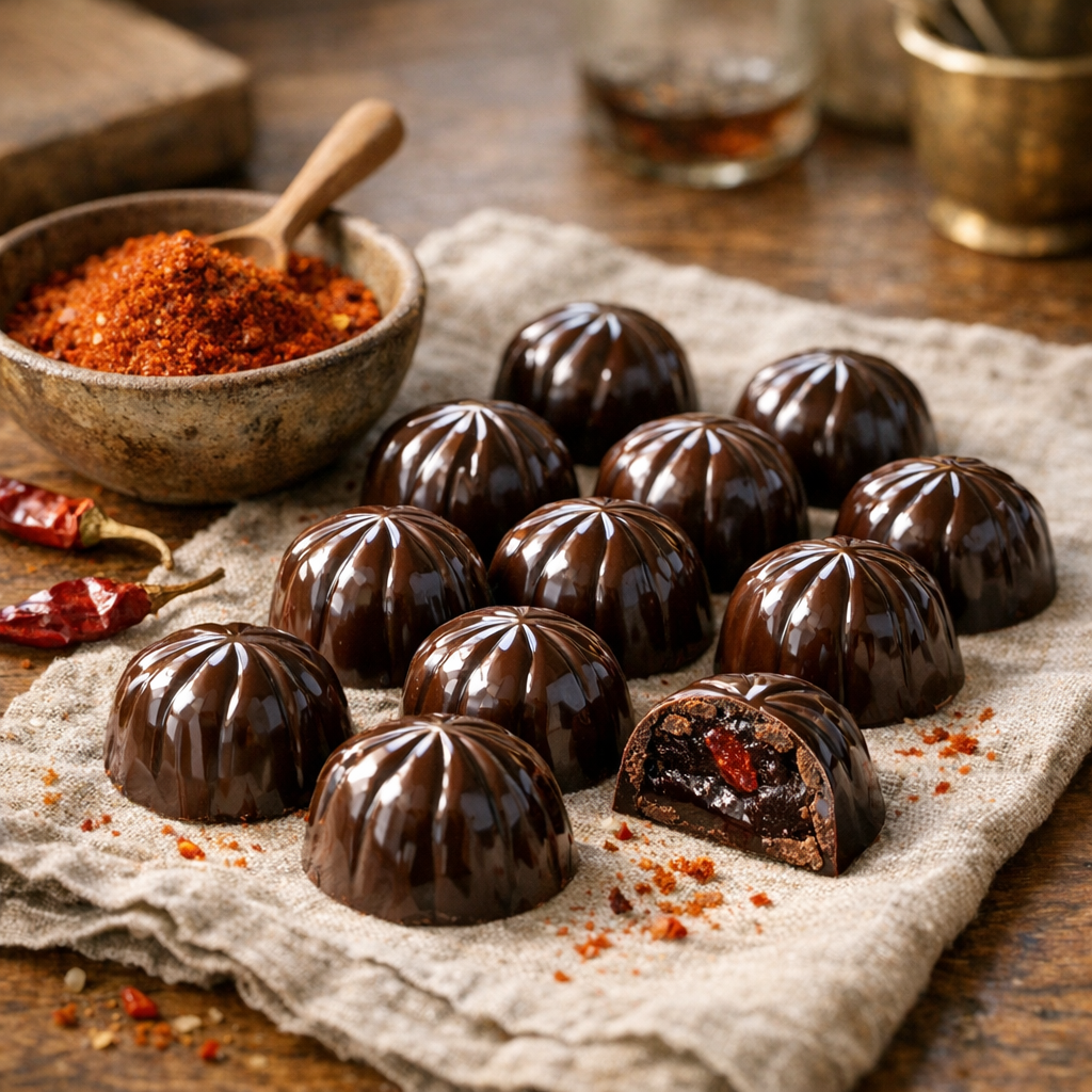 Comment réussir des Chocolats faits maison brillants