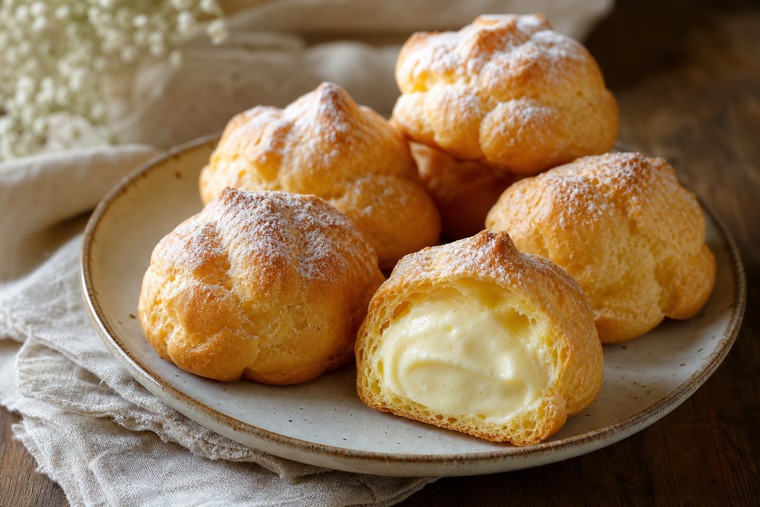 Les choux à la crème gagnent en légèreté avec les bons gestes