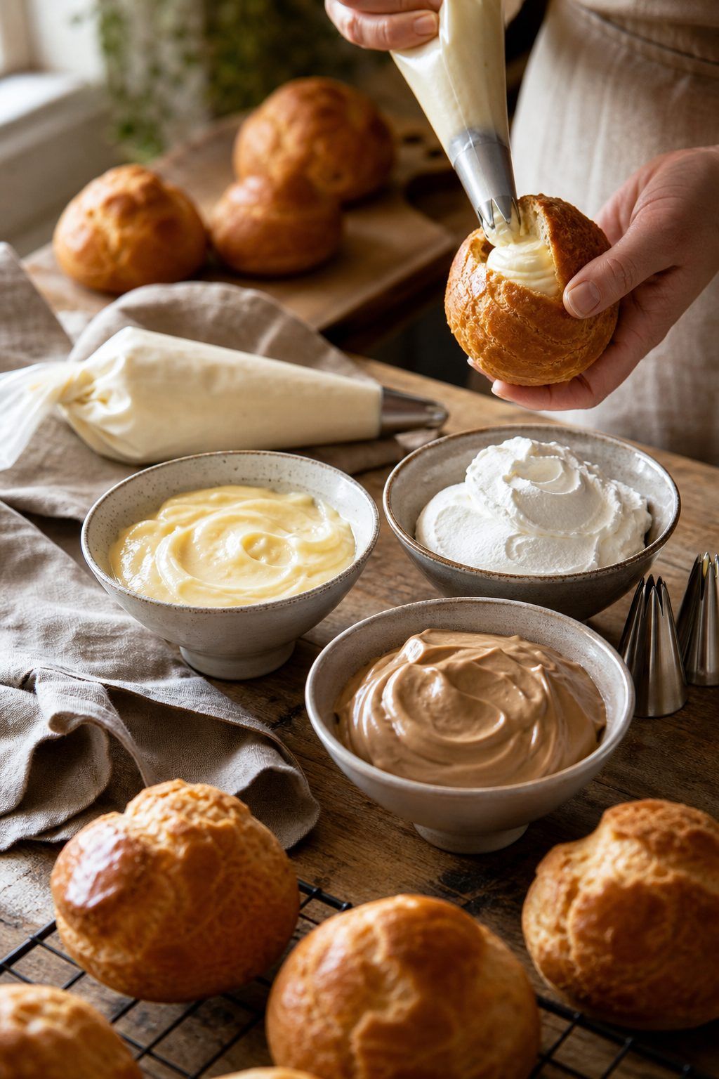 Quelle crème choisir pour vos choux ?