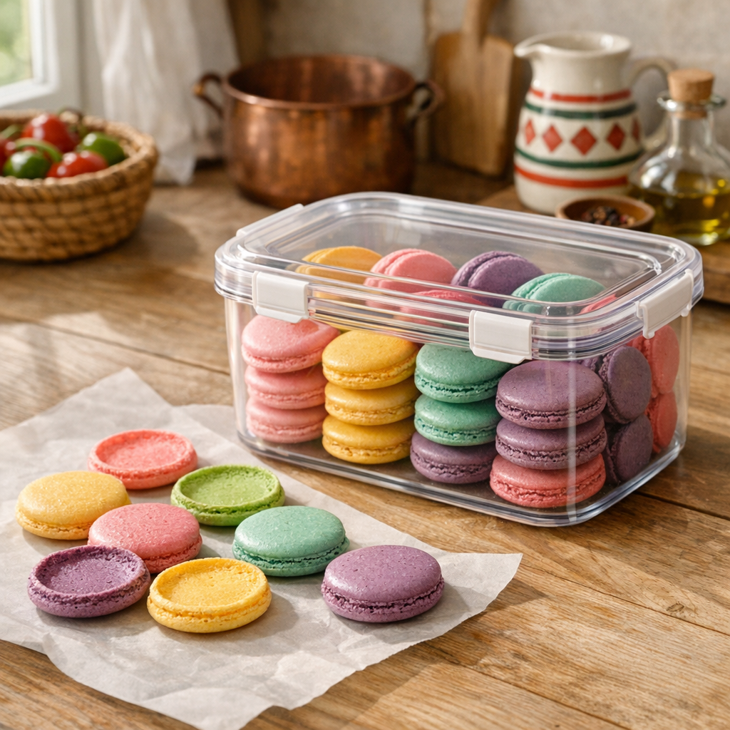 Comment conserver des coques de macarons sans les ramollir