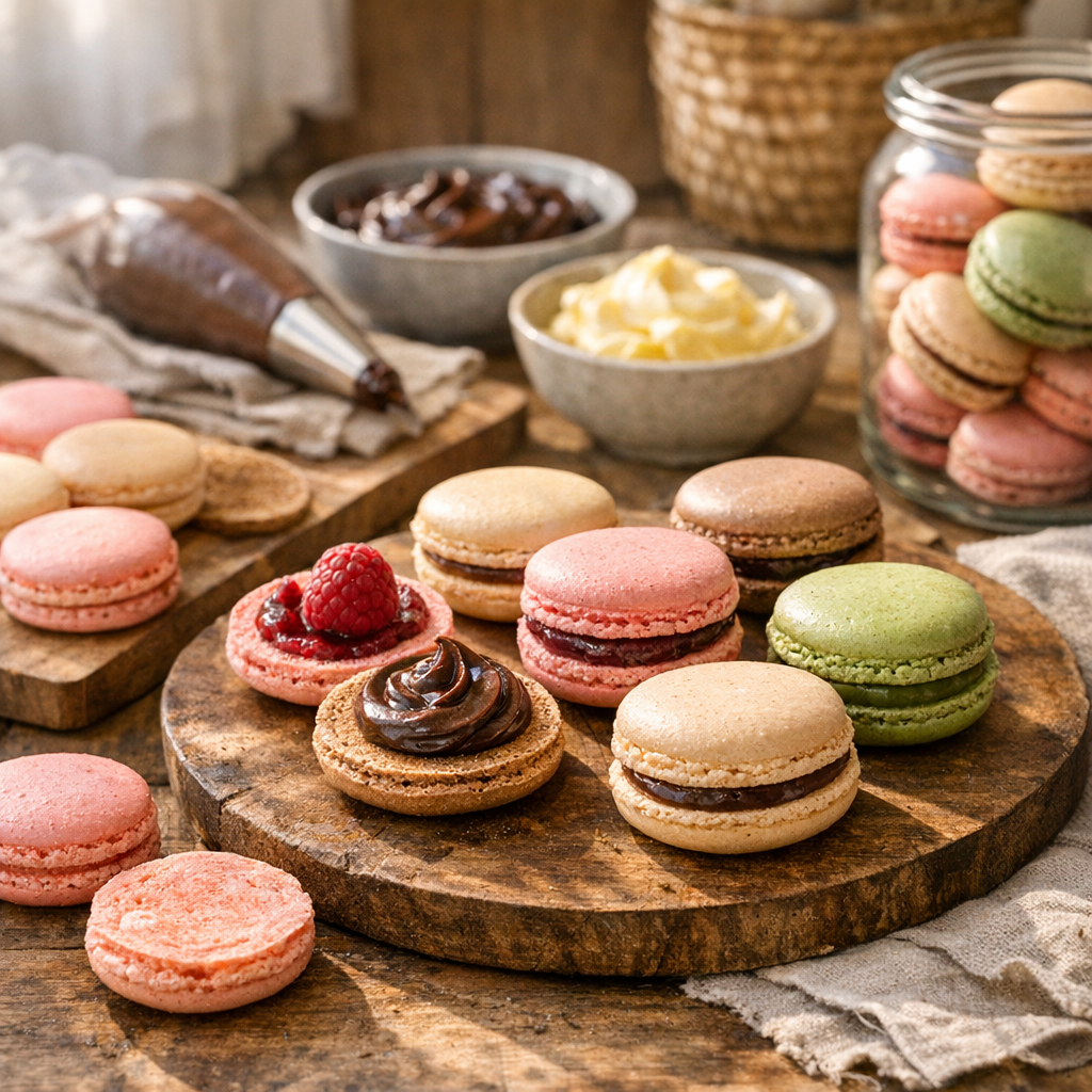 Coques, ganaches et macarons garnis : pourquoi la recette change tout