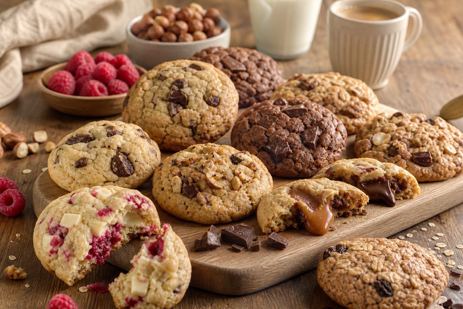 Variantes gourmandes sans perdre l’esprit des cookies de Mike