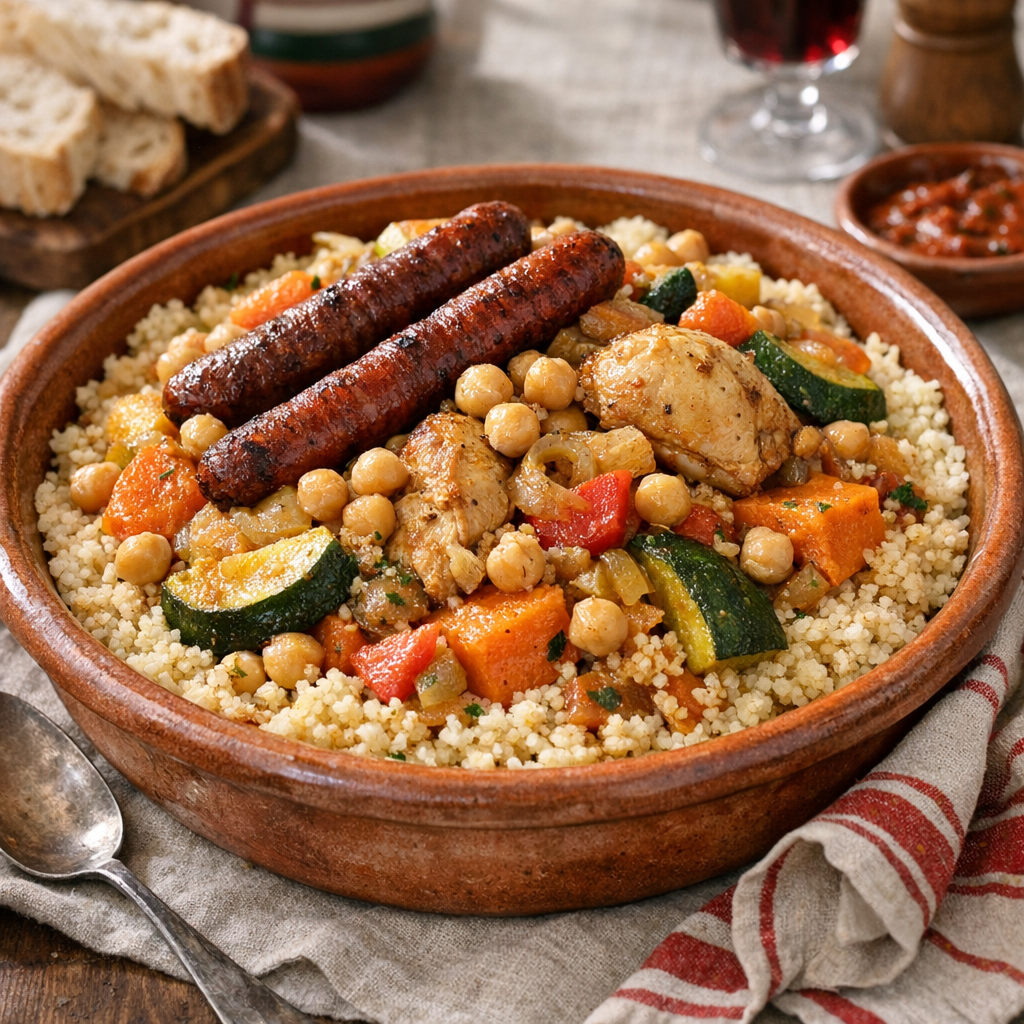 Le Couscous au Monsieur Cuisine : Recette facile et semoule parfaite