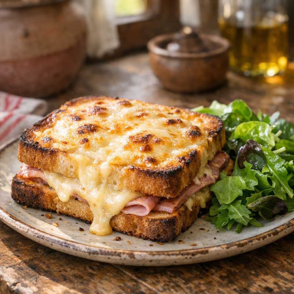 Le temps de cuisson du Croque-monsieur change selon la méthode