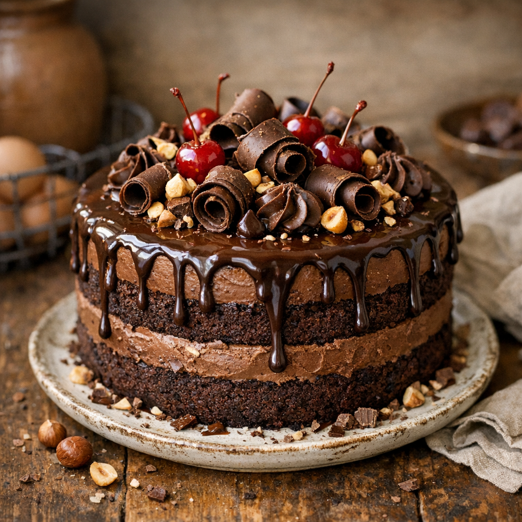 Le décor de gâteau au Chocolat devient facile avec 7 idées