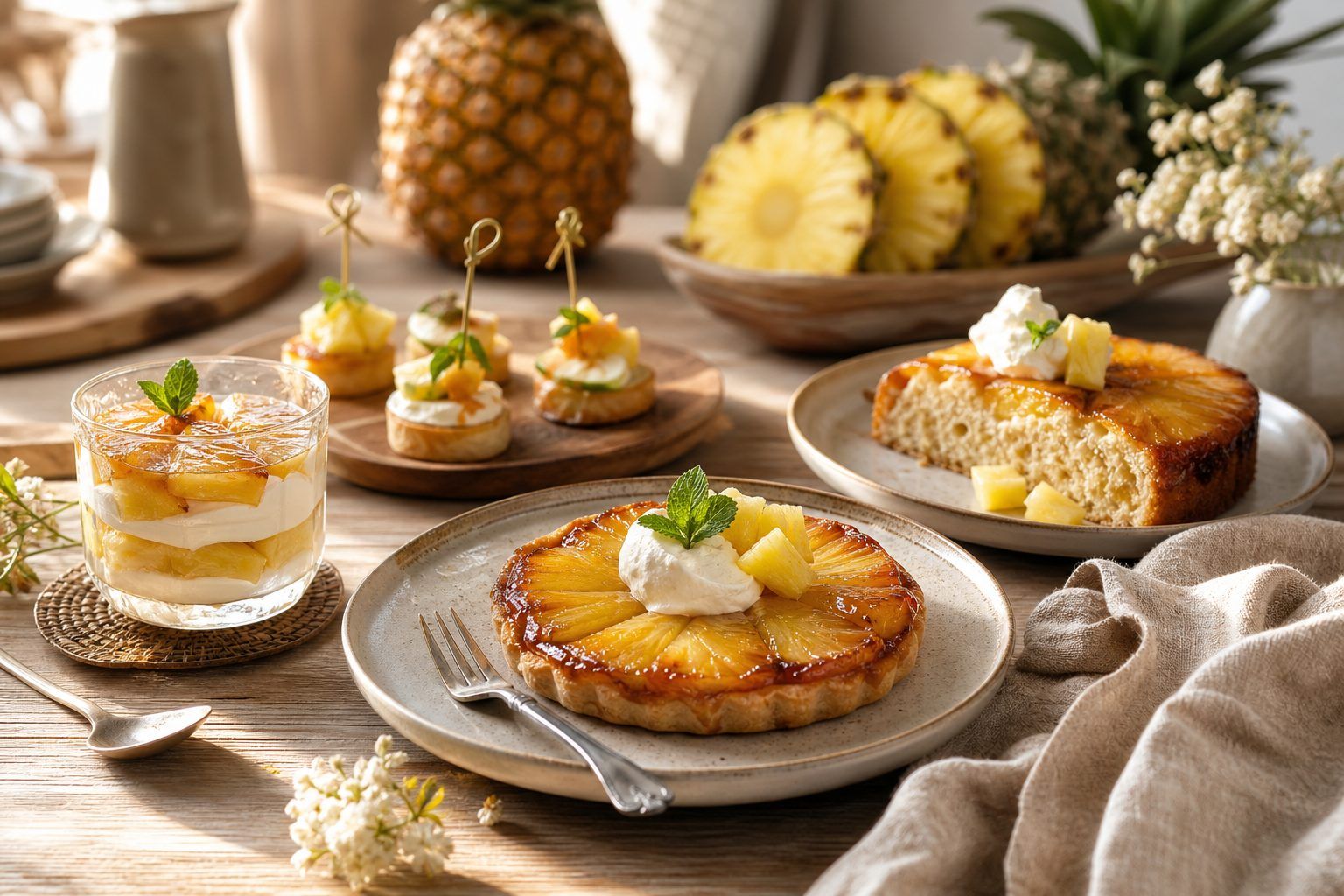 Décliner ce dessert à l’ananas selon l’occasion