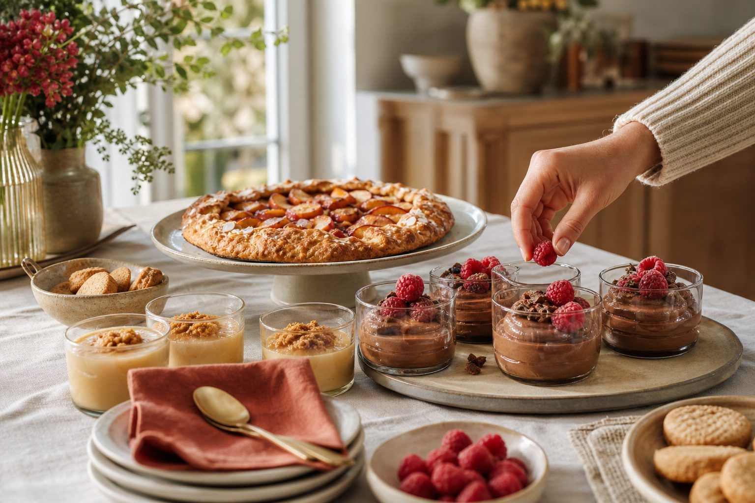 Desserts faciles pour recevoir : impressionner sans sous-estimer le temps