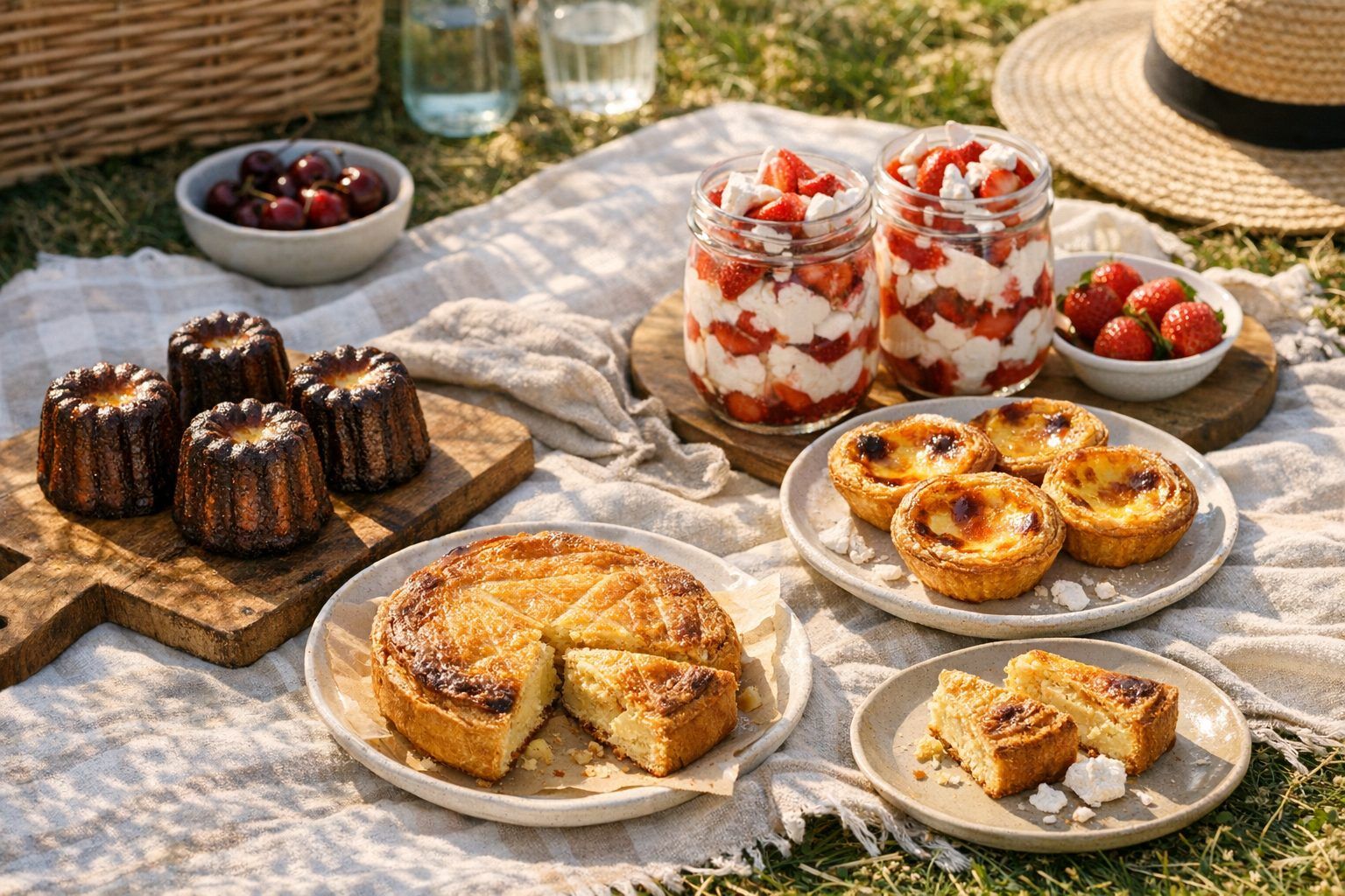 4 idées originales à tester&nbsp; : cannelés de Bordeaux, pastéis, gâteau basque et Eton mess