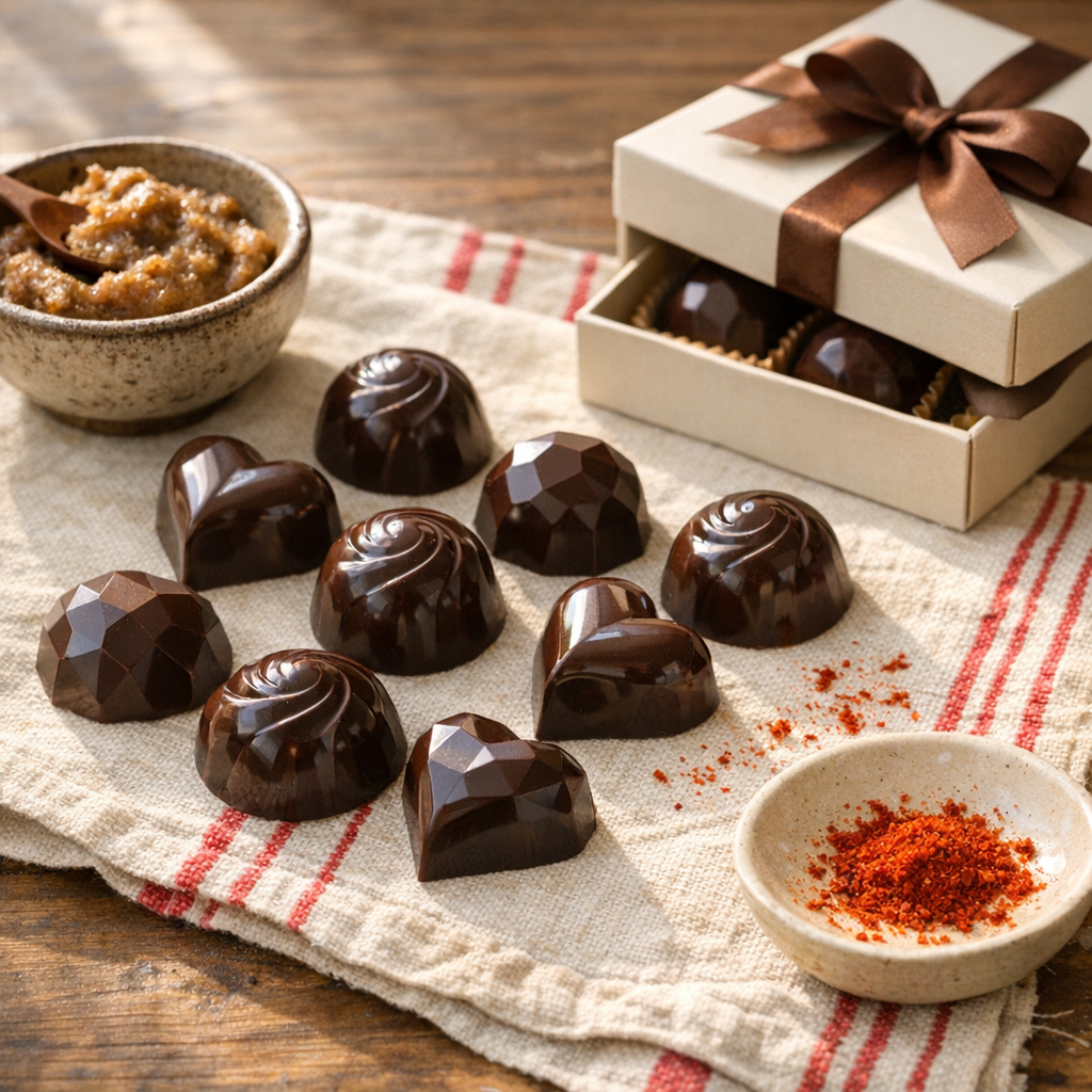 Comment faire des Chocolats maison brillants et fondants ?