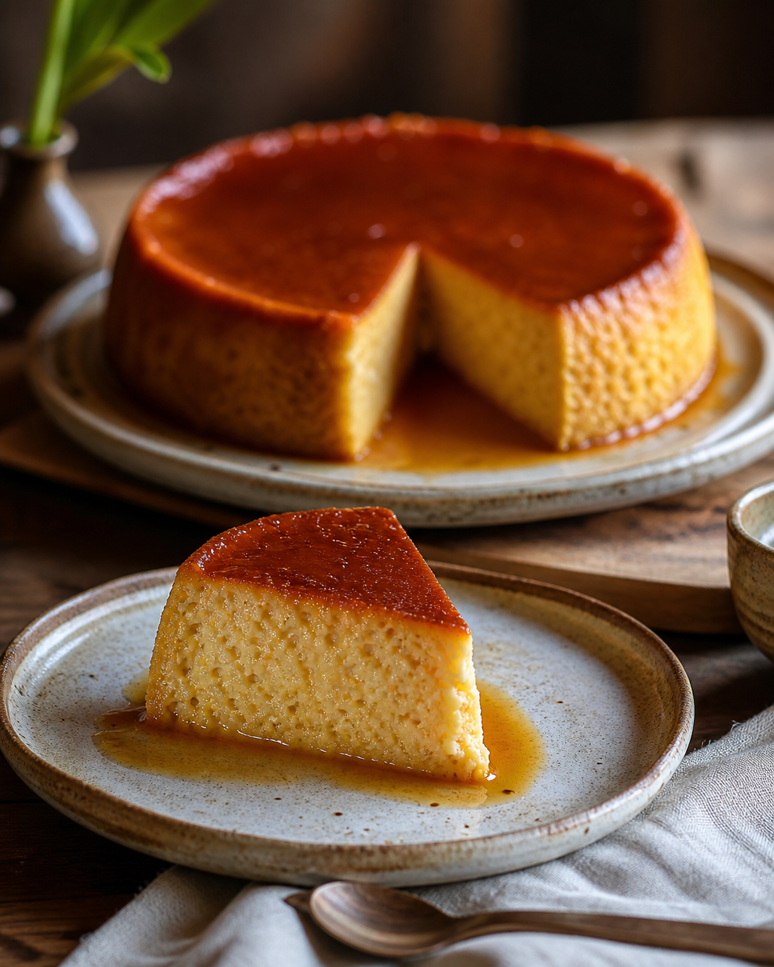 Le flan Coco antillais se réussit avec une cuisson douce