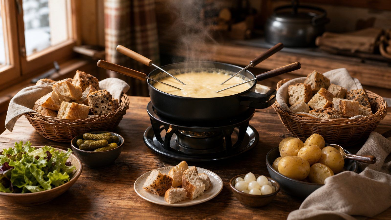Comment estimer le pain et choisir les accompagnements de la fondue ?