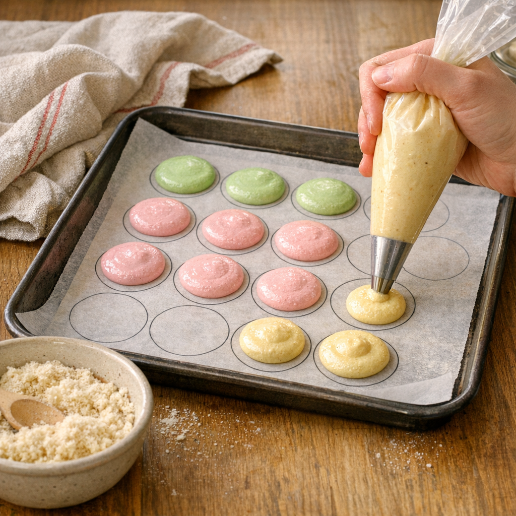 Le Gabarit de macarons à imprimer en A4 : tailles et PDF