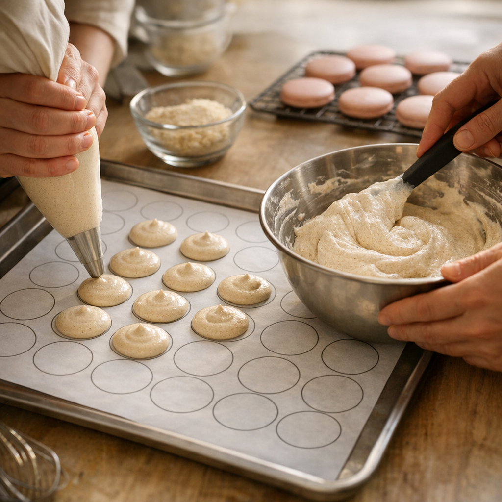 Pochage, douille et macaronnage&nbsp;: les réglages qui rendent le gabarit utile