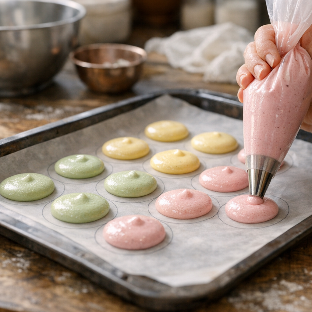 Le Gabarit macaron PDF : A4, A3 et coques régulières