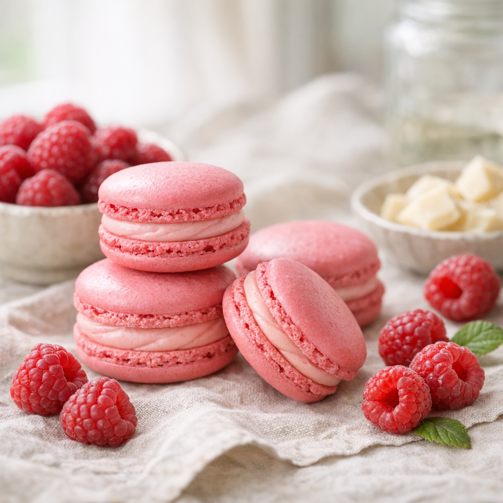 Quelle garniture choisir pour des Macarons Framboise ?