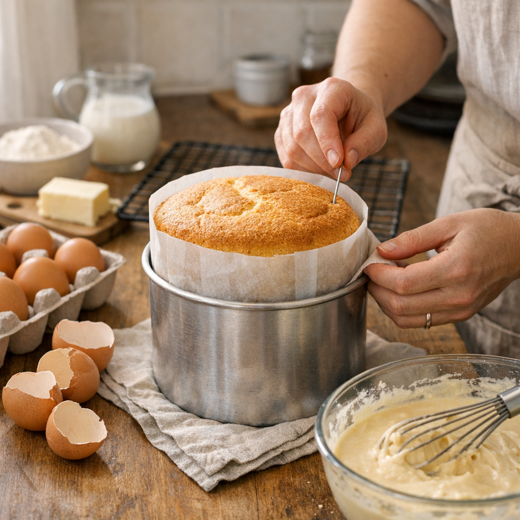 Préparation : obtenir un gâteau grand, haut et moelleux sans affaissement