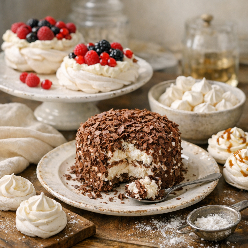 Le gâteau Merveilleux et autres inspirations meringuées