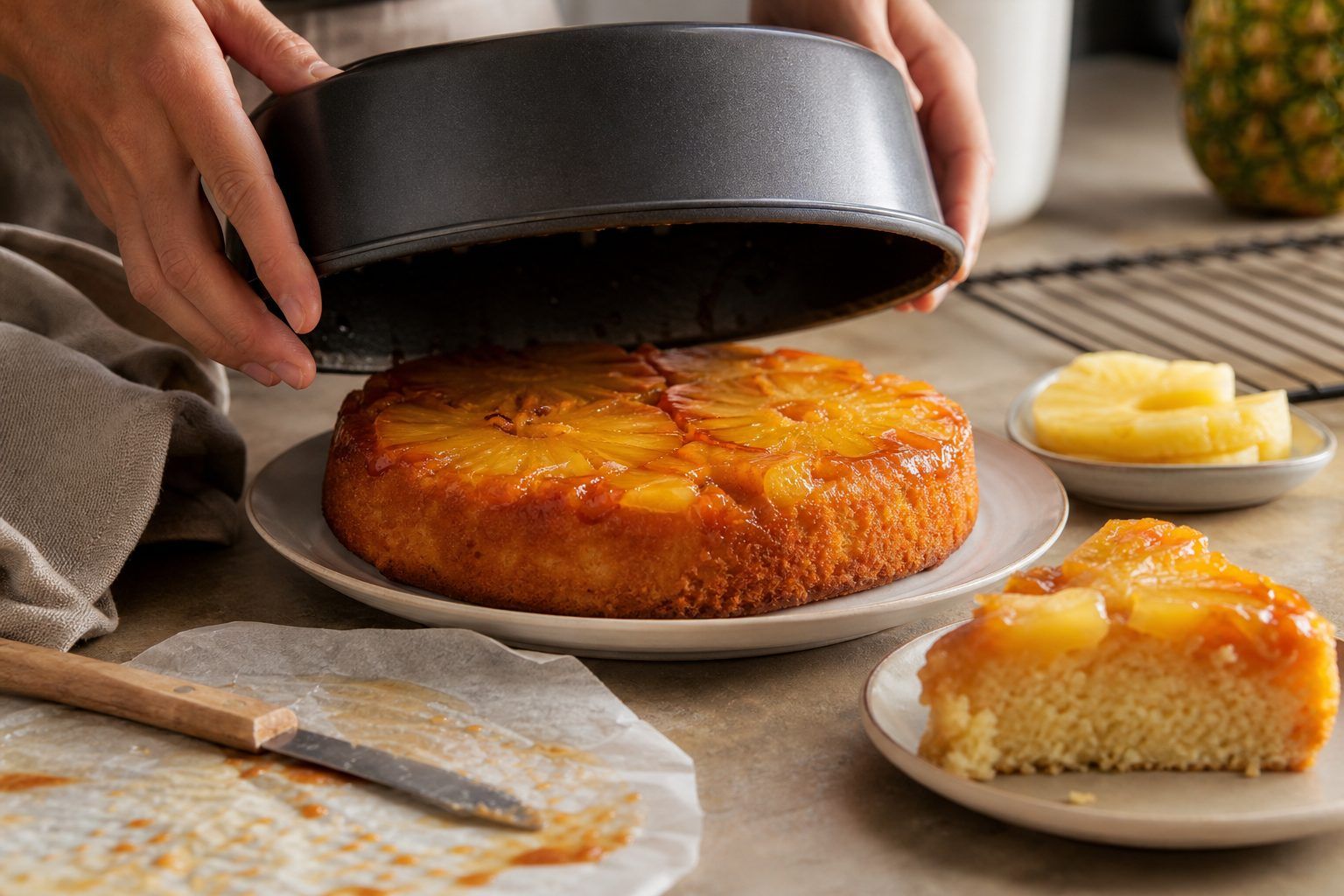 Les gestes qui gardent le gâteau moelleux et bien démoulé