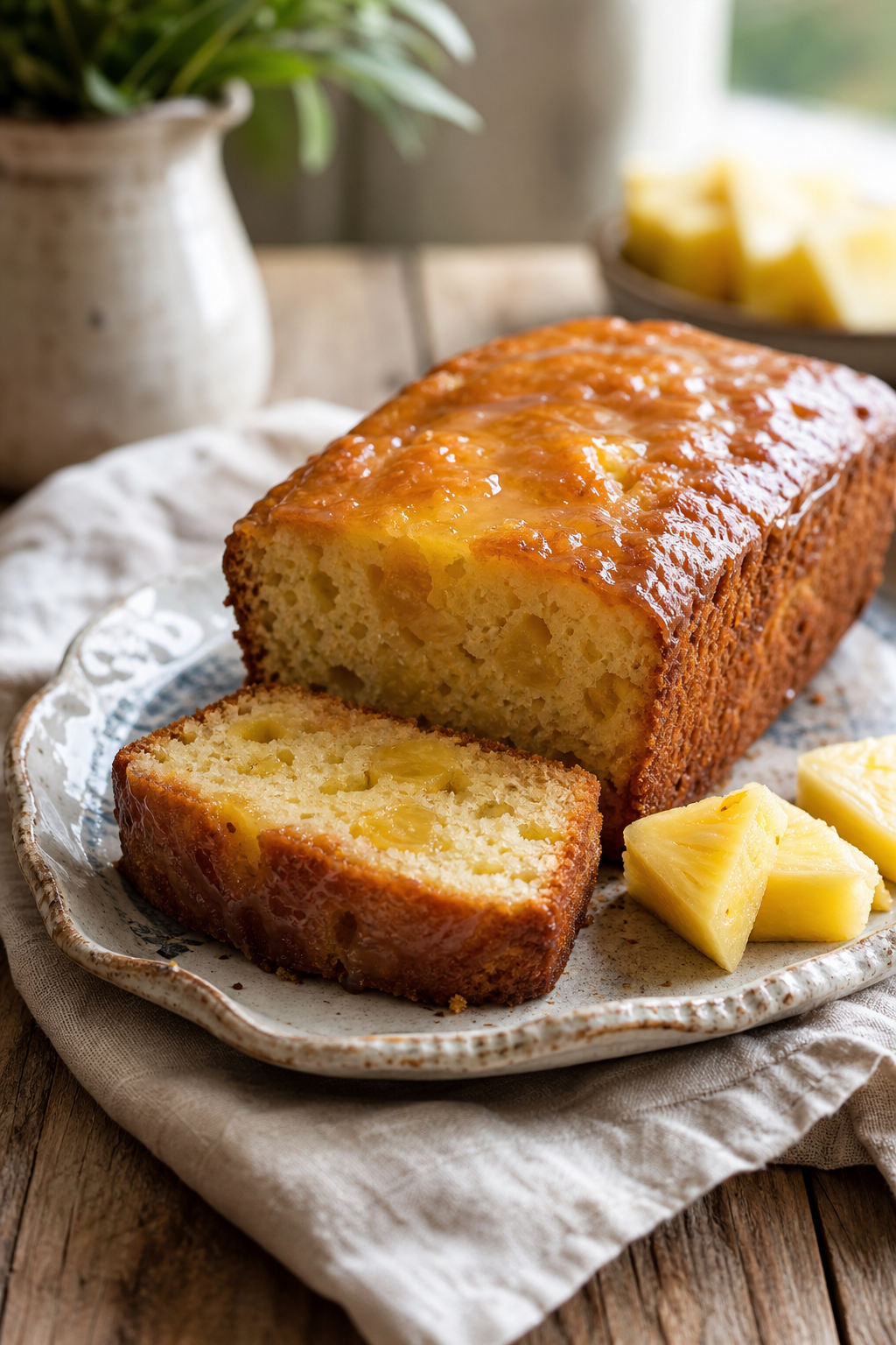 Ce gâteau à l’ananas en morceaux reste fondant sans détremper
