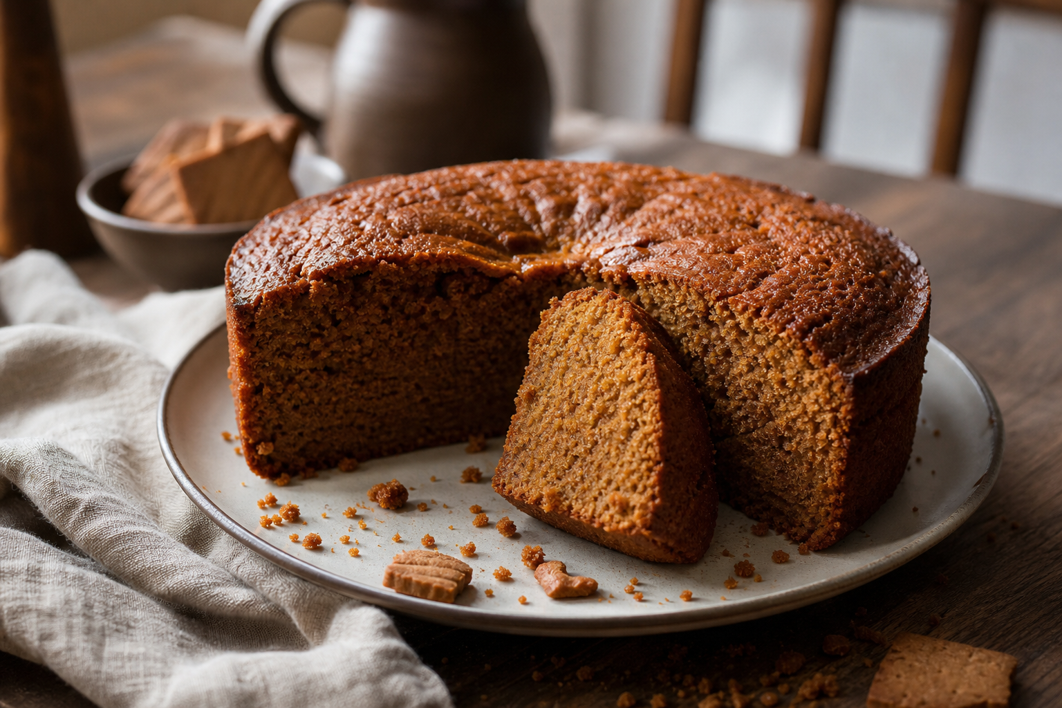 Un gâteau au spéculoos devient moelleux avec les bons gestes