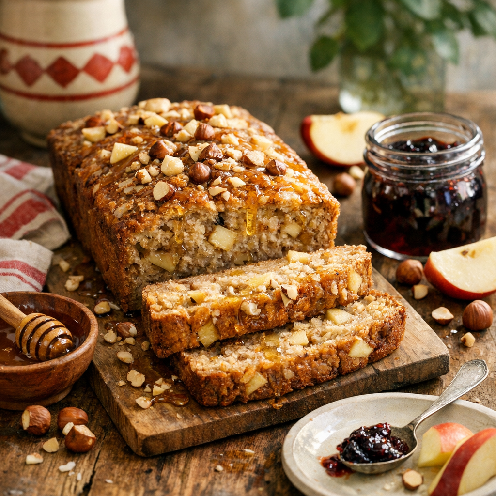 Le Gâteau aux flocons d’avoine du petit déjeuner : moelleux et simple