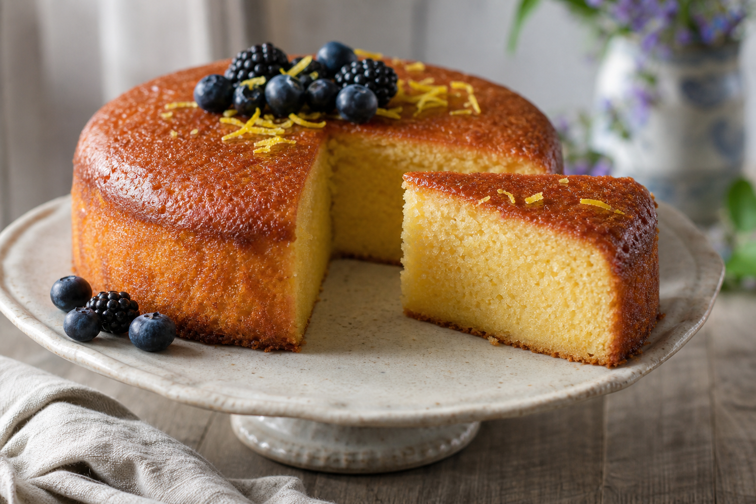 Un gâteau avec du lait concentré qui reste moelleux longtemps