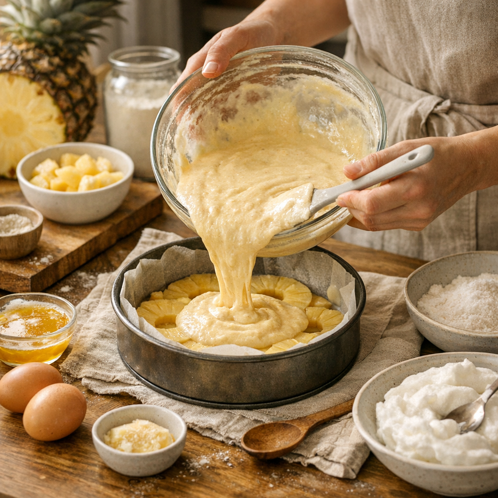 Préparation&nbsp;: étapes simples pour un gâteau moelleux