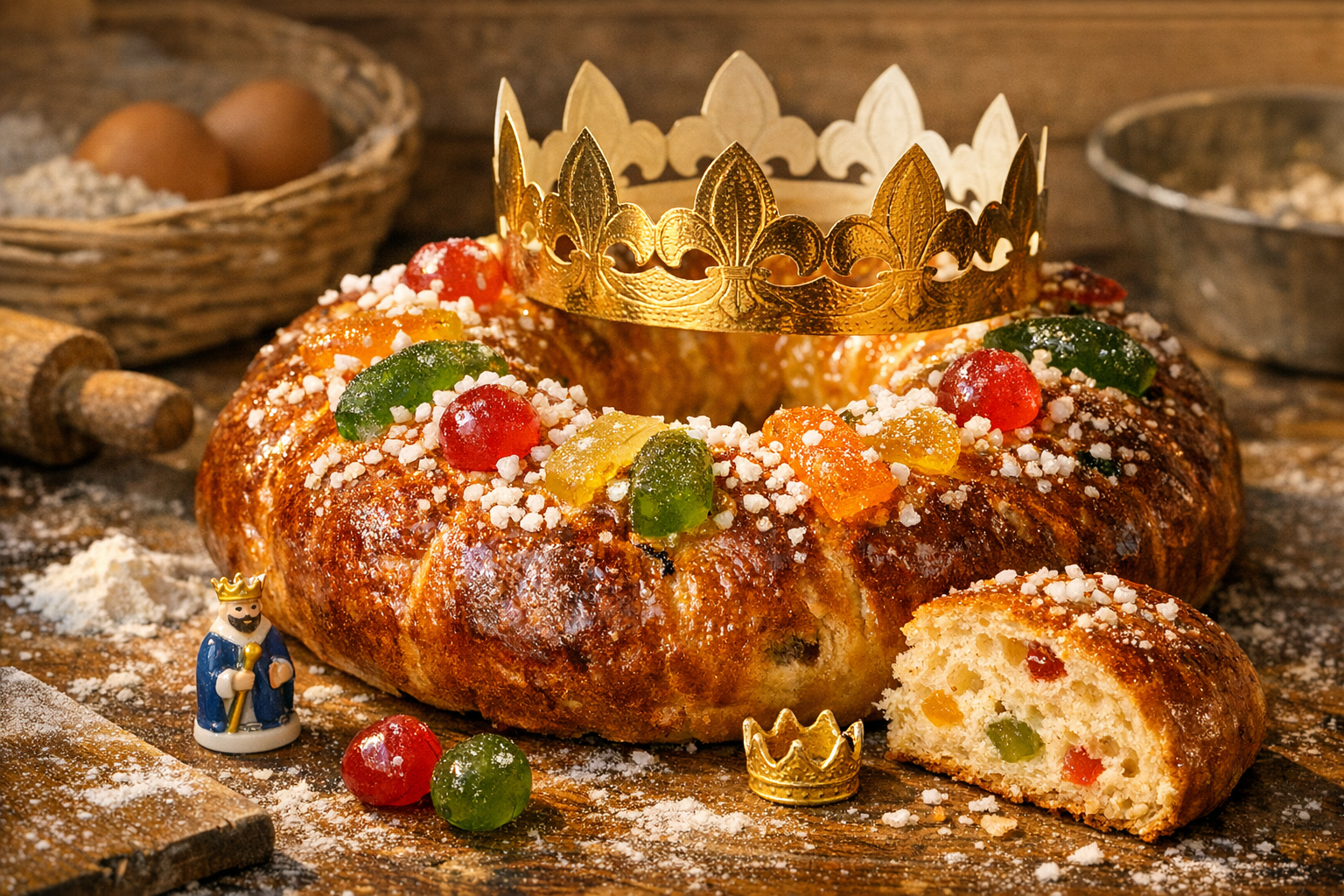 Couronne des rois du Sud-Ouest : la tradition de l'Épiphanie