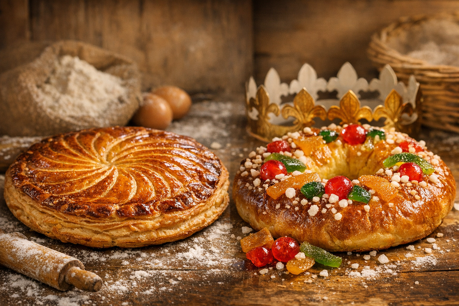 Galette des rois : frangipane vs fruits confits, deux écoles