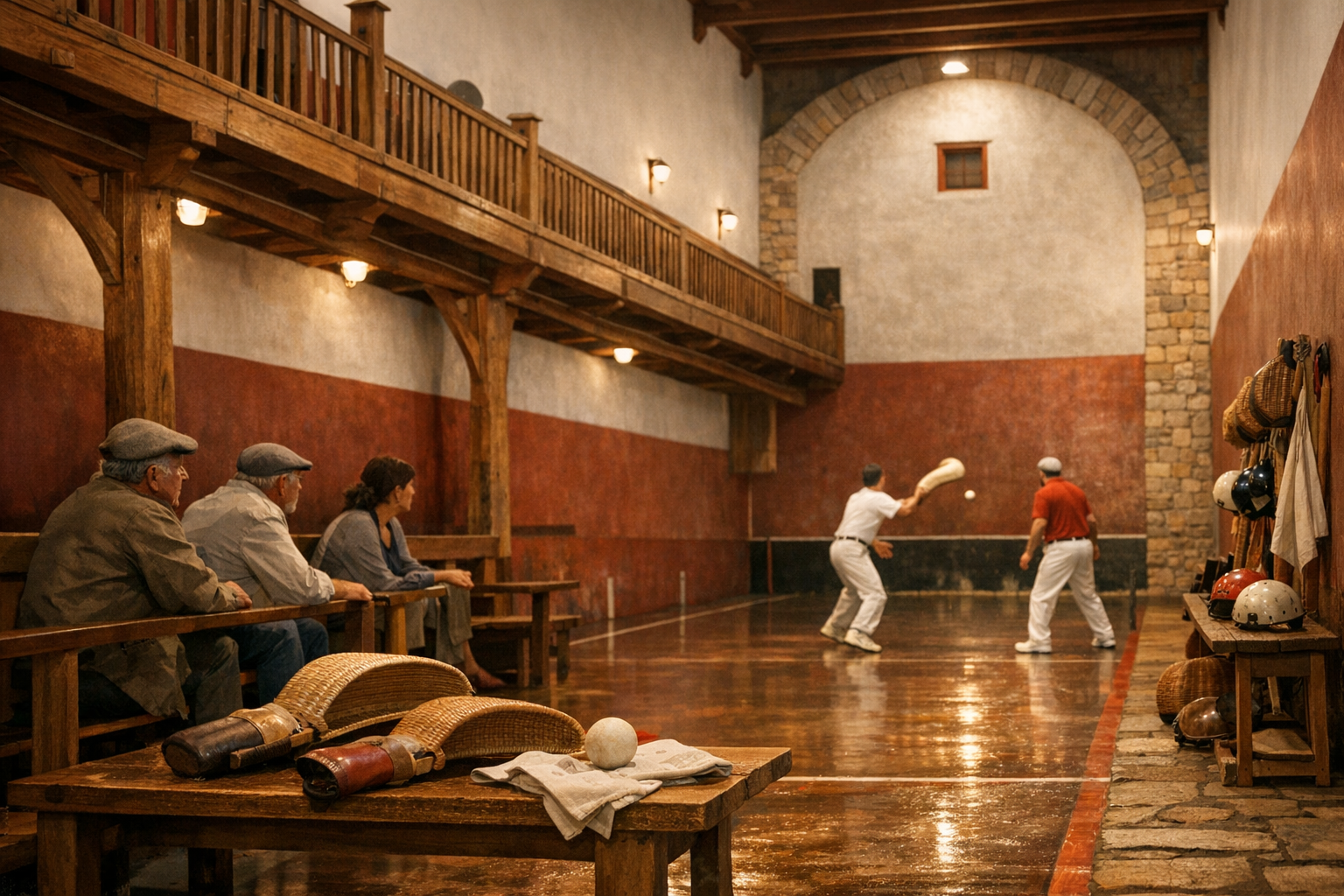 Trinquet : entrer dans un temple de la pelote basque