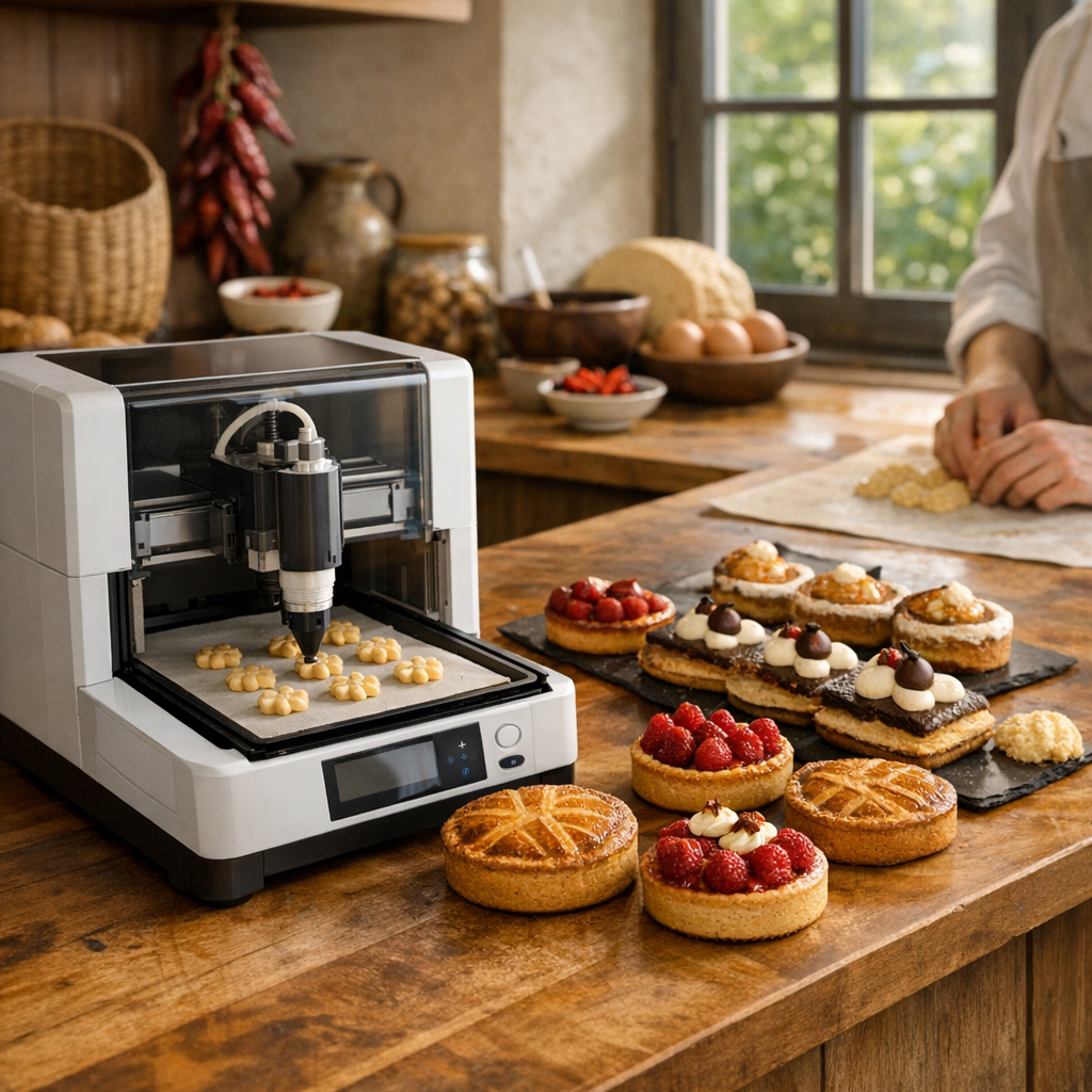 La Pâtisserie Numérique : créer, décorer et imprimer en 3D