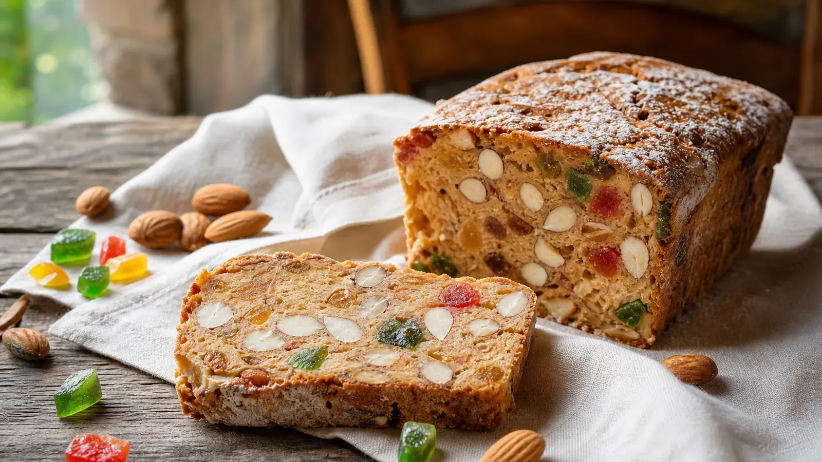 Le touron basque se prépare aux amandes et fruits confits