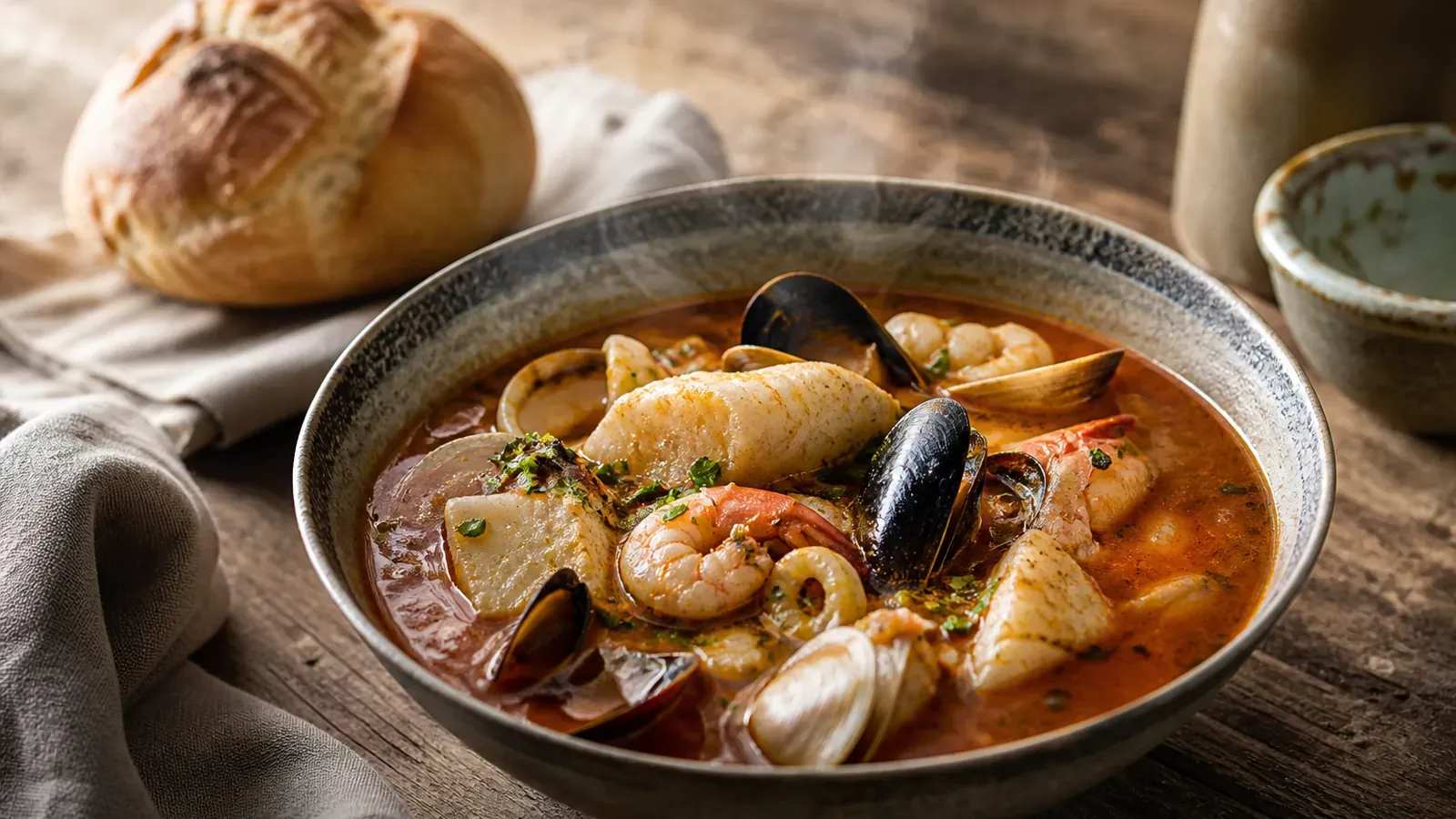 Le ttoro rassemble poissons et fruits de mer dans une soupe basque