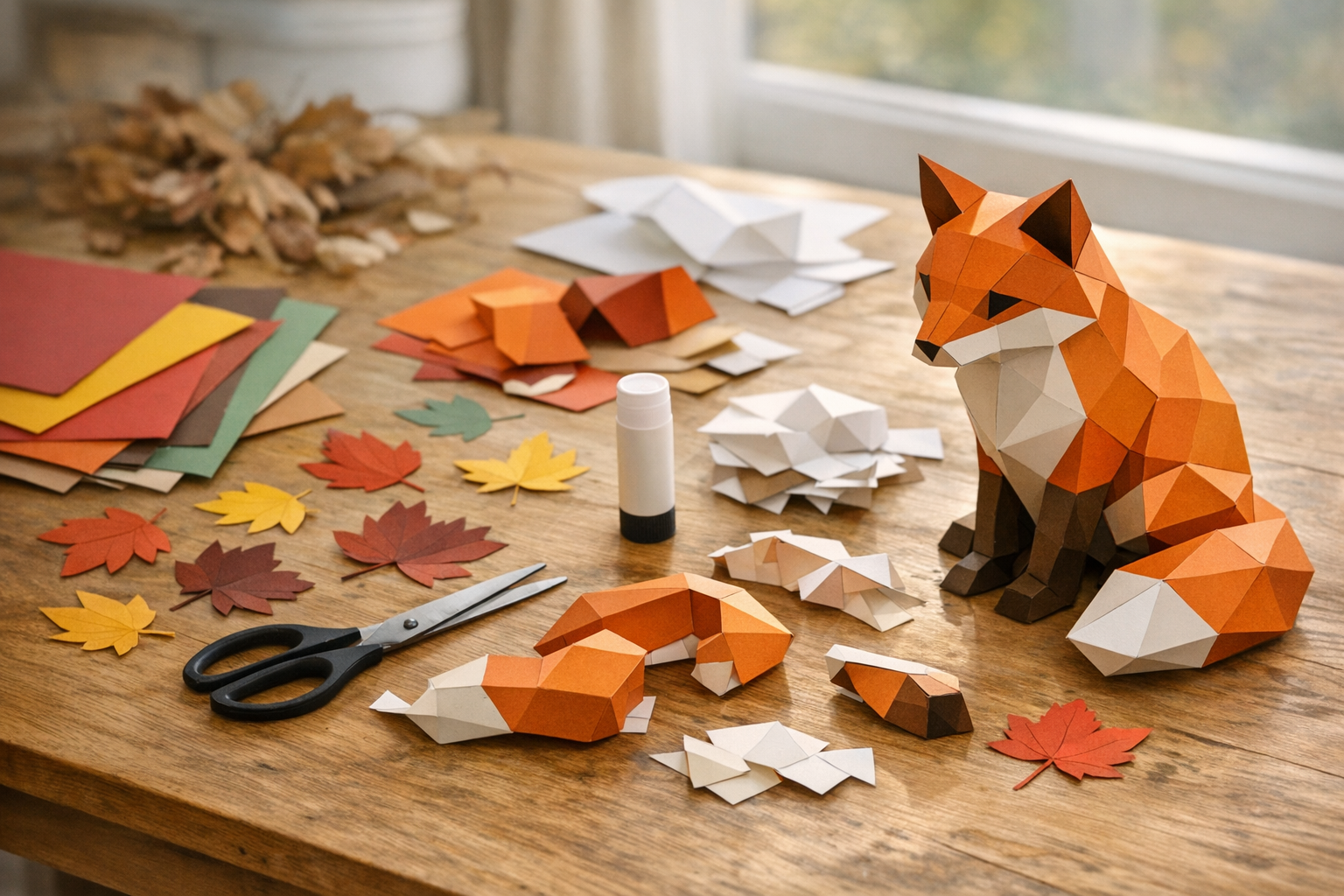 Loisirs créatifs en famille: adopter le papercraft 3D