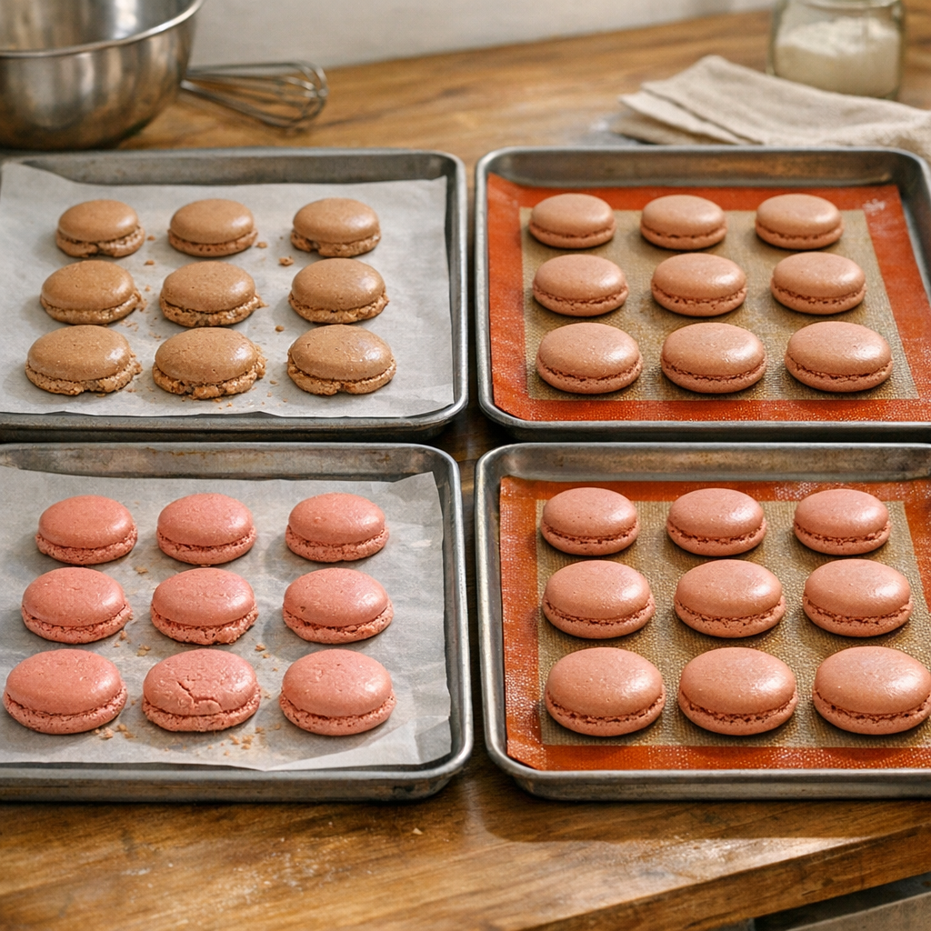 Test four, papier cuisson ou tapis silicone : isoler la vraie cause