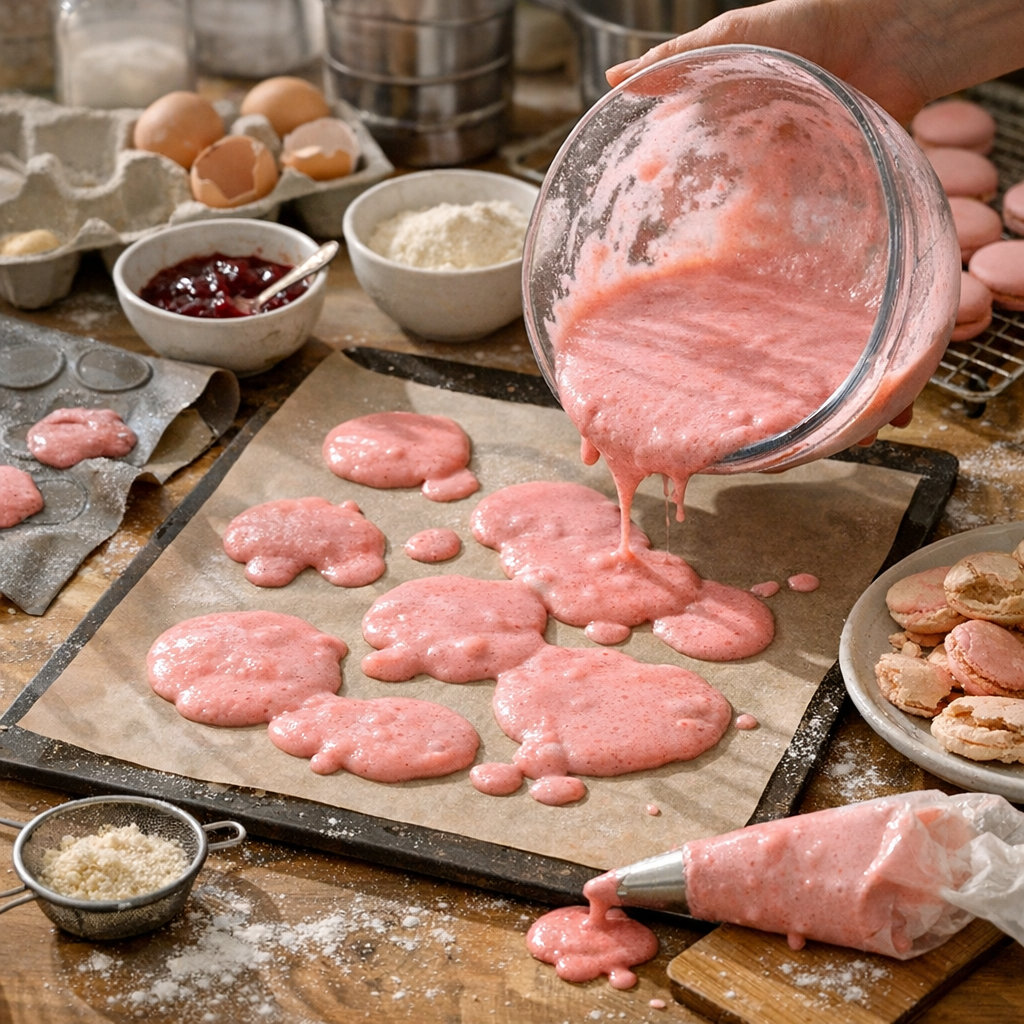 Que faire avec une pâte à macaron ratée ou trop liquide ?