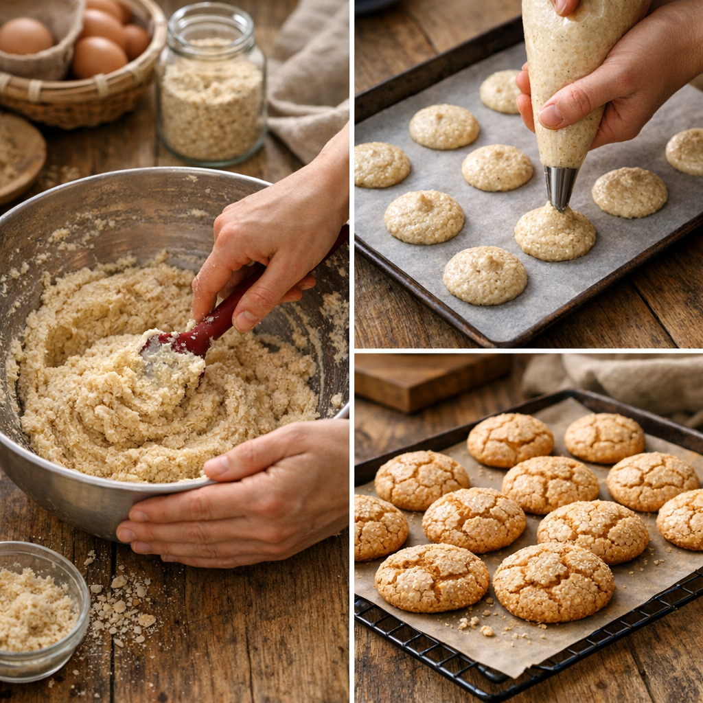 Cuisson, texture et macaronnage : comment obtenir le dessus craquelé