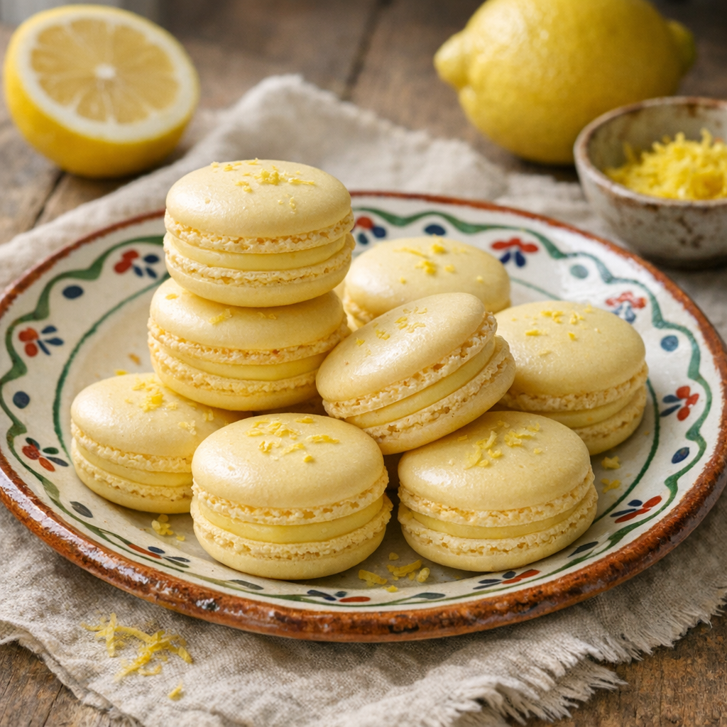 Les Macarons au citron réussissent mieux avec cette Recette