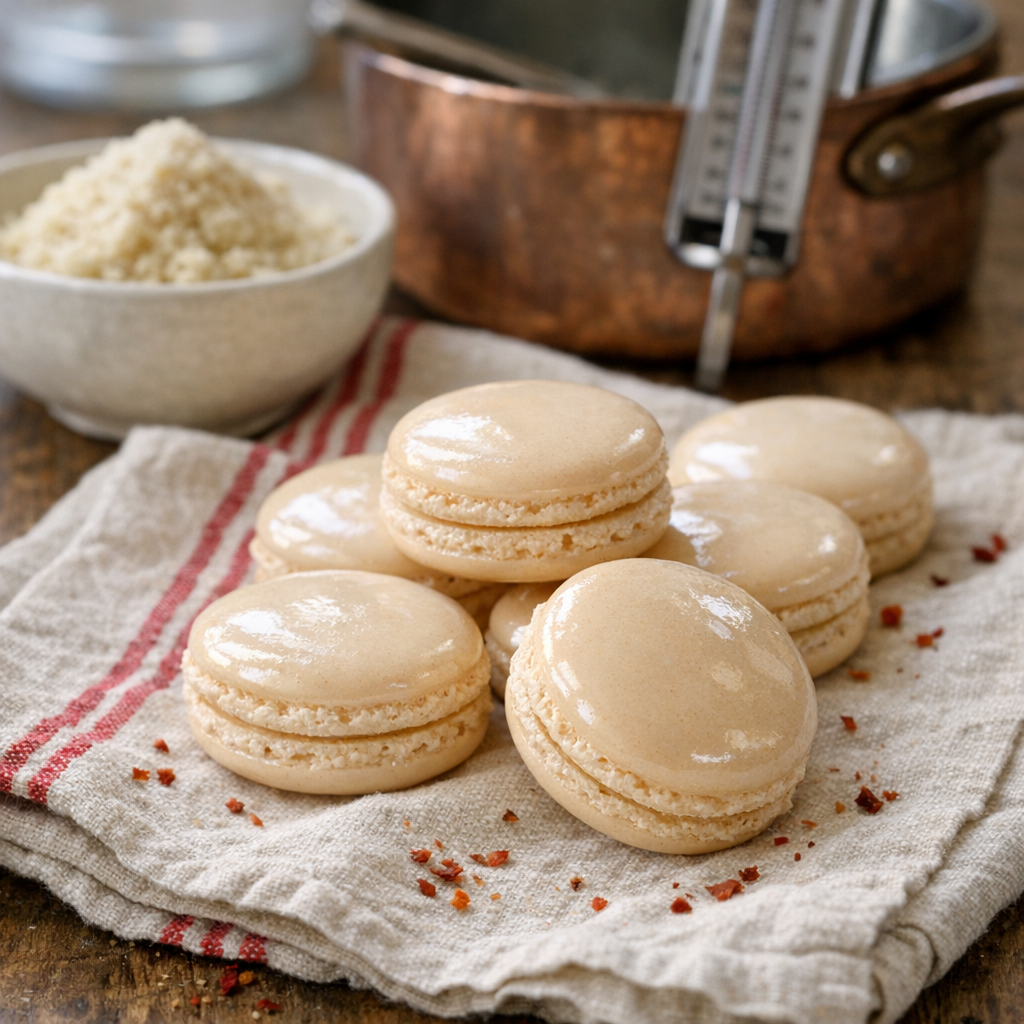 Comment réussir les Macarons à la Meringue italienne sans fissures