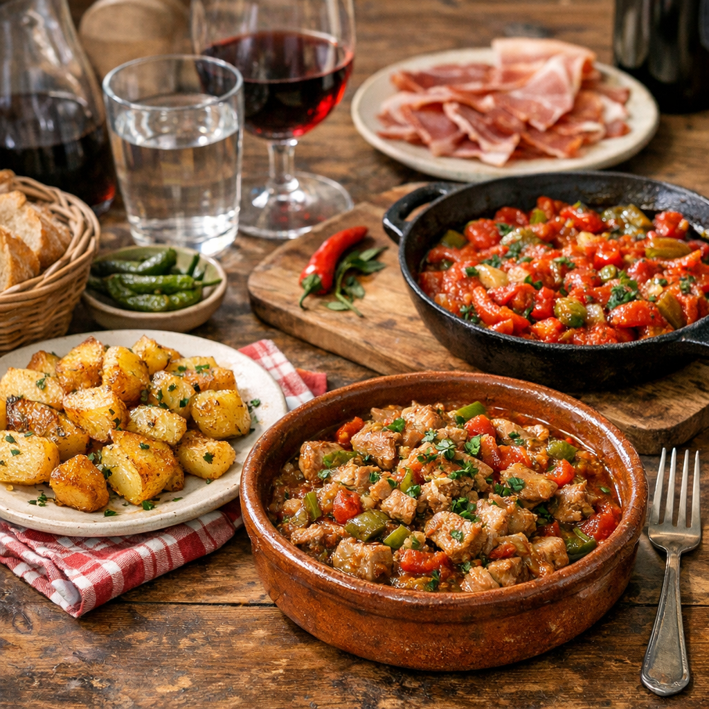 Piperade, pommes de terre, axoa de porc ou de canard&nbsp;: bien commander et accompagner