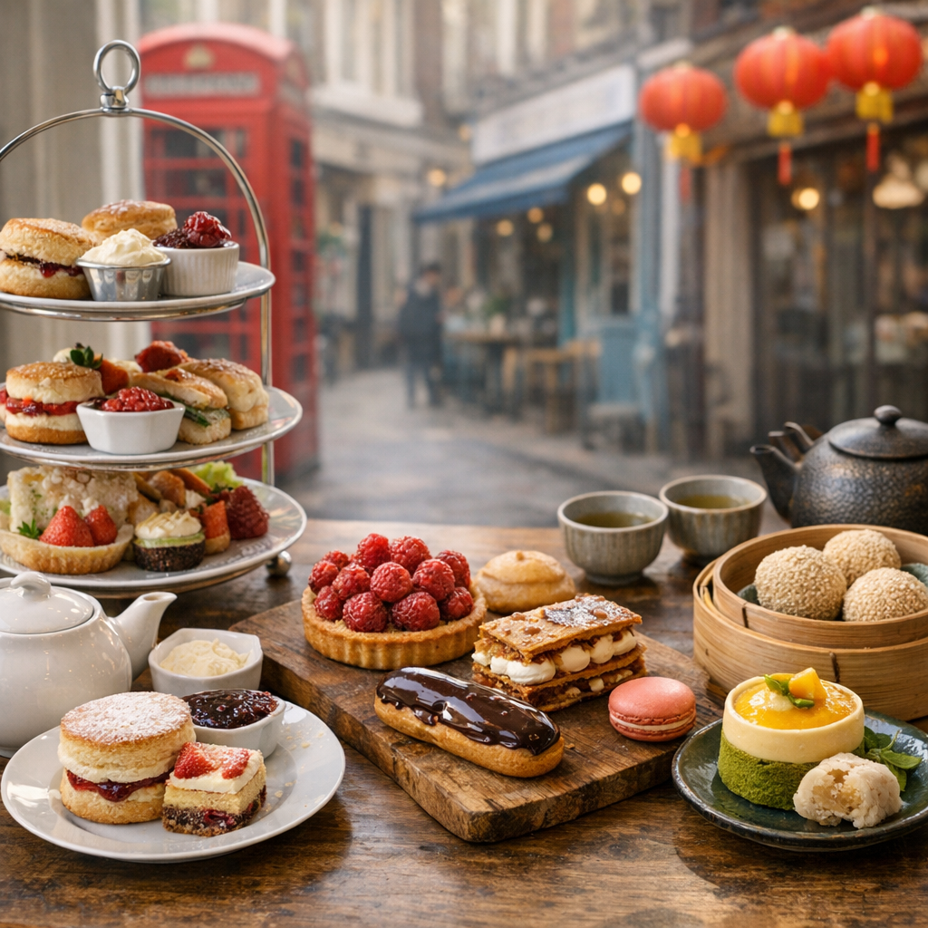 Pâtisserie anglaise, française ou asiatique : quoi goûter selon le quartier ?